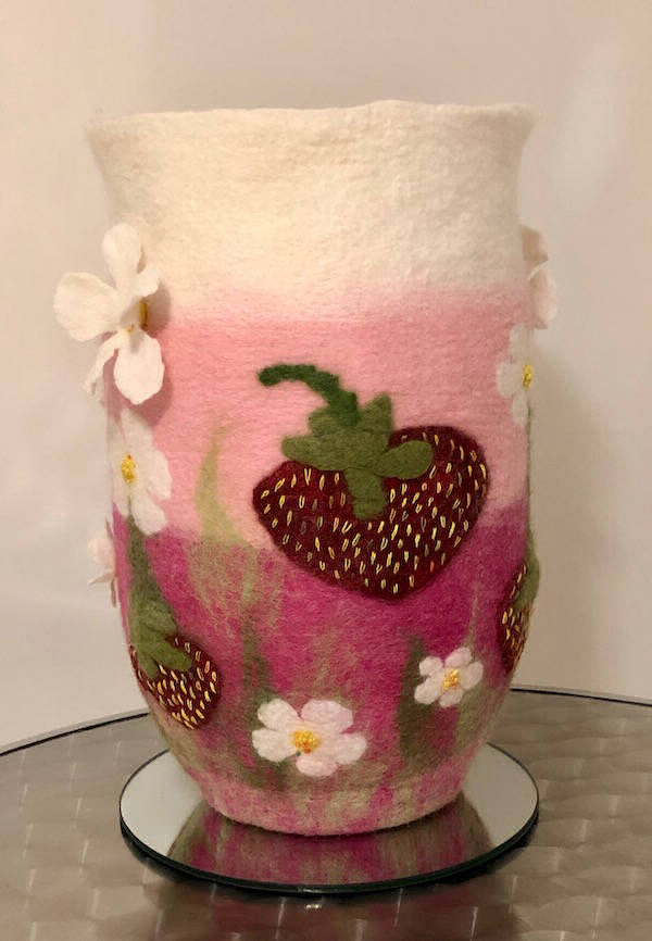 Filzurne Erdbeeren 