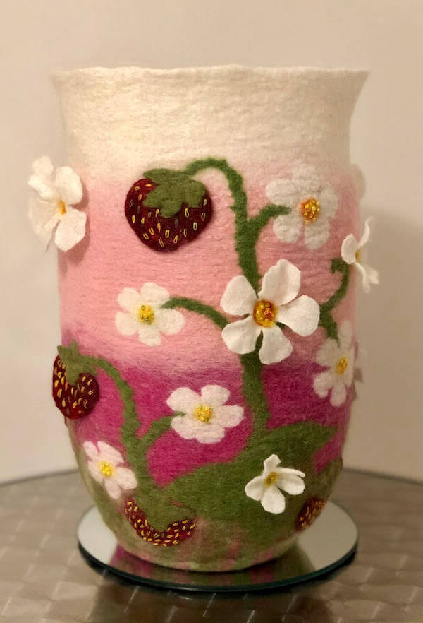 Filzurne Erdbeeren 